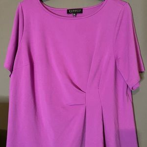 Plus Size Side Knot Top